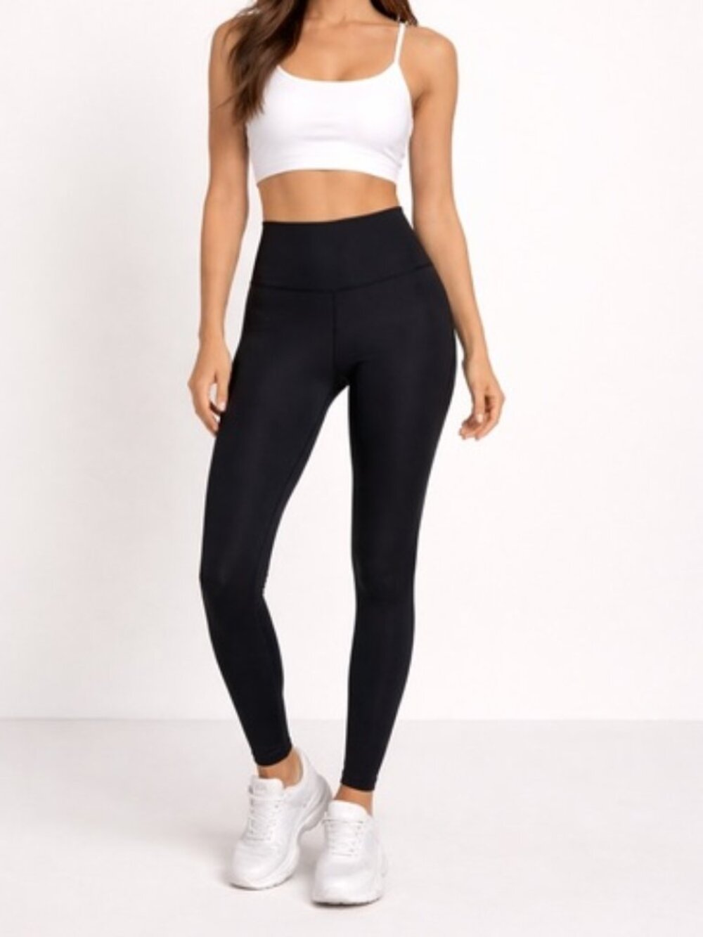 New With Tags- ALO Yoga Black High-Waist Leggings- Small